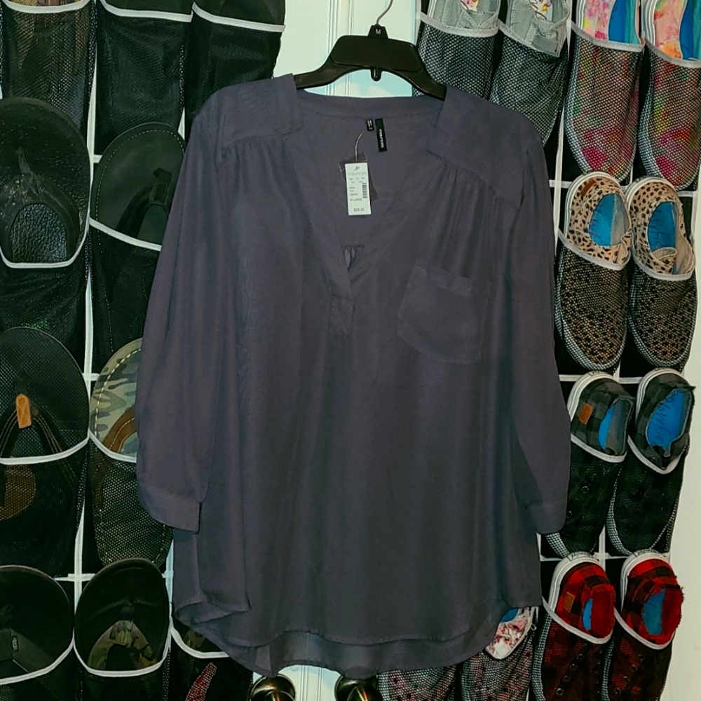 Maurices Charcoal Top